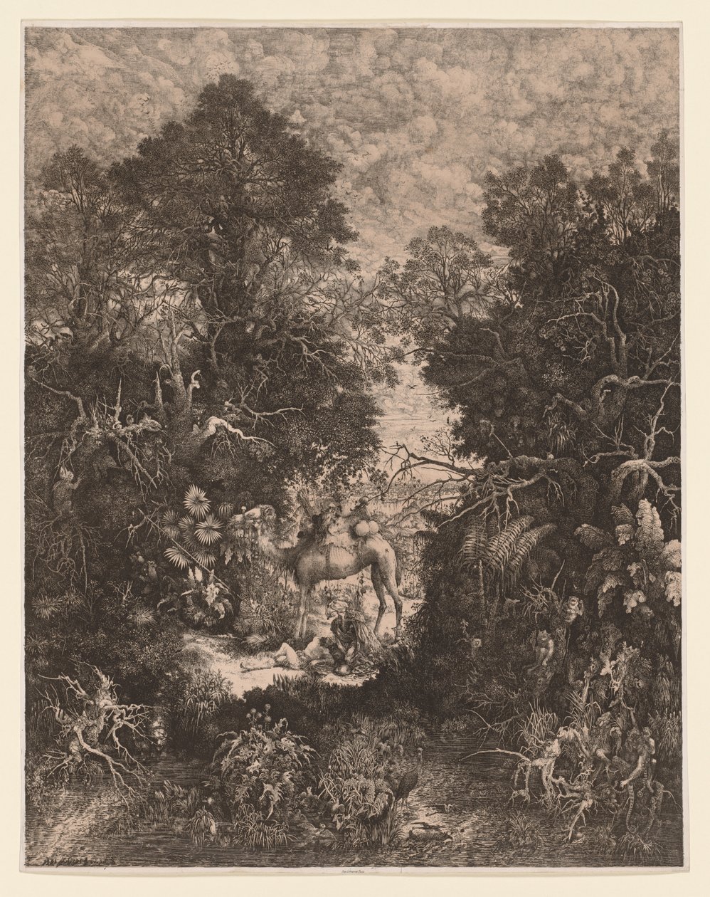 The Good Samaritan by Rodolphe Bresdin