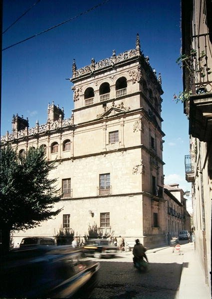 View of the Tower of the Palacio de Monterrey by Juan and Rodrigo Gil de Hontanon
