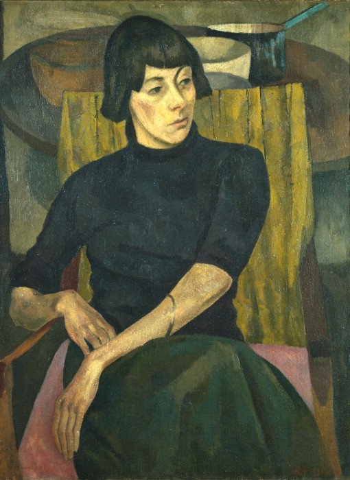 Portrait of Nina Hamnett by Roger Eliot Fry