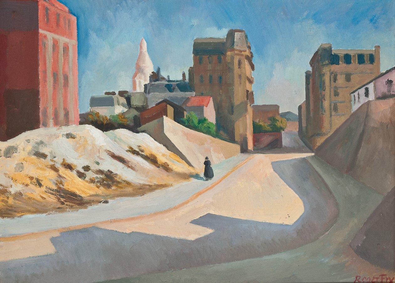 Sacre Coeur, Montmartre, Paris, 1920 by Roger Eliot Fry