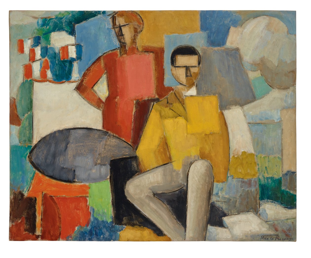 The Fourteenth of July by Roger de La Fresnaye