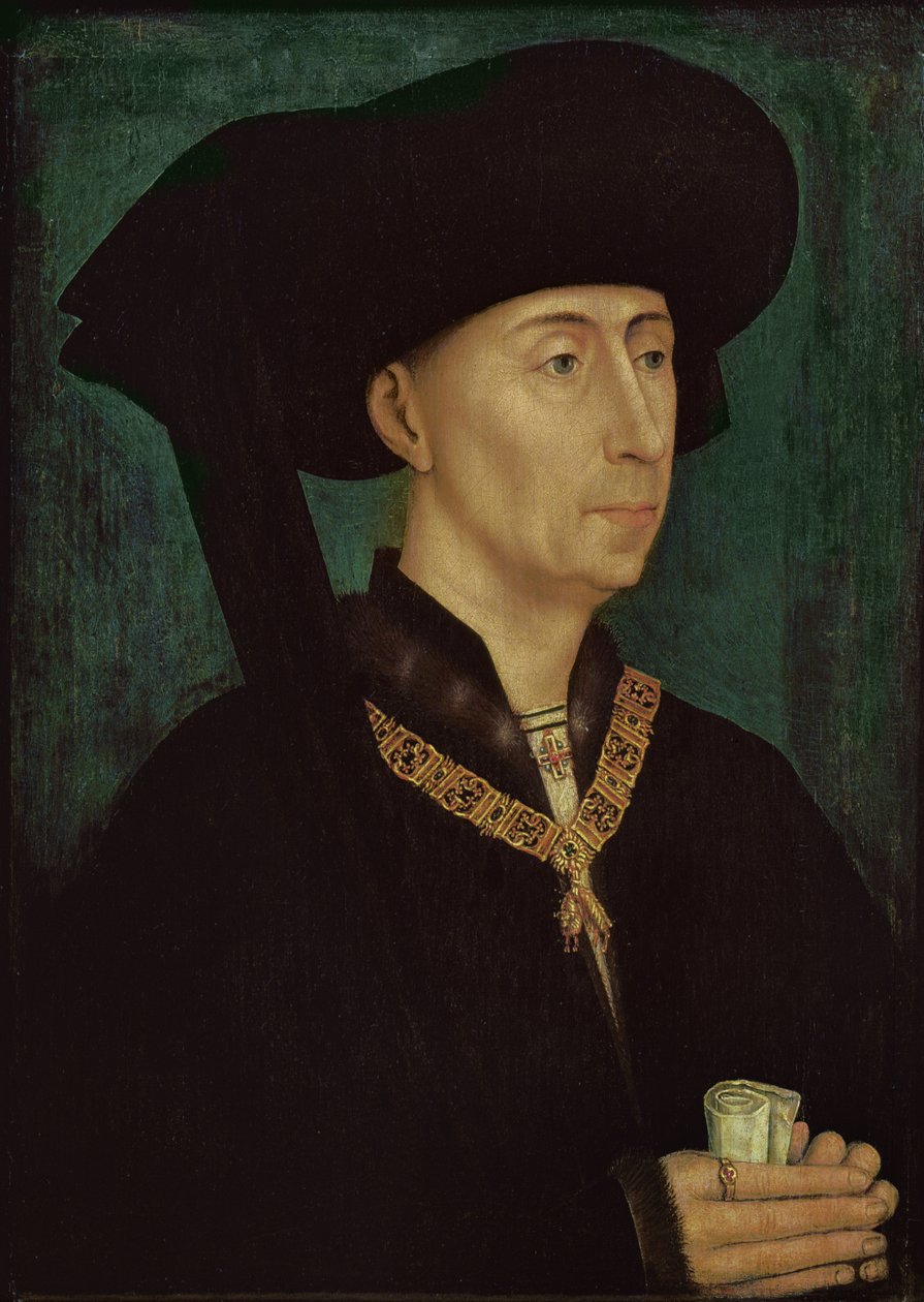 Philippe III le Bon, Duke of Burgundy, c.1445 by Rogier van der Weyden