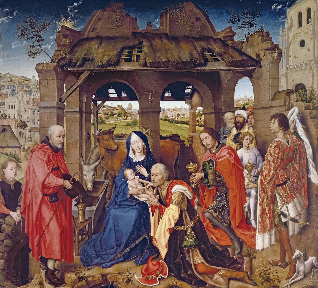 The Adoration of the Magi, c.1455 by Rogier van der Weyden