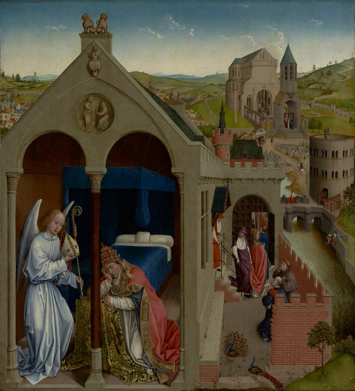 The Dream of Pope Sergius, c.1430 by Rogier van der Weyden