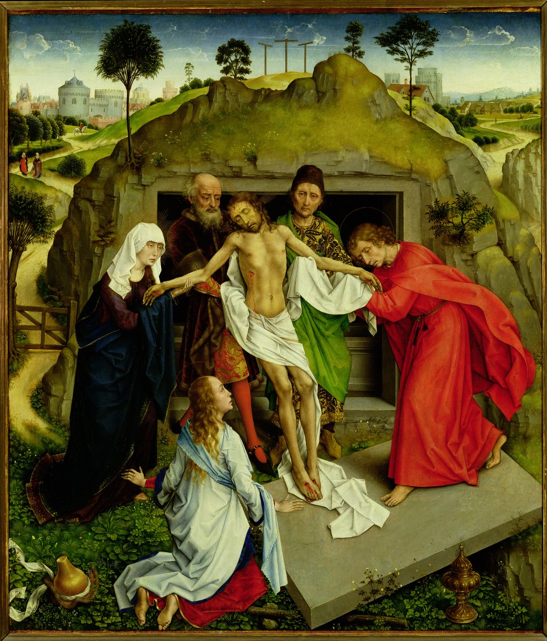 The Entombment by Rogier van der Weyden