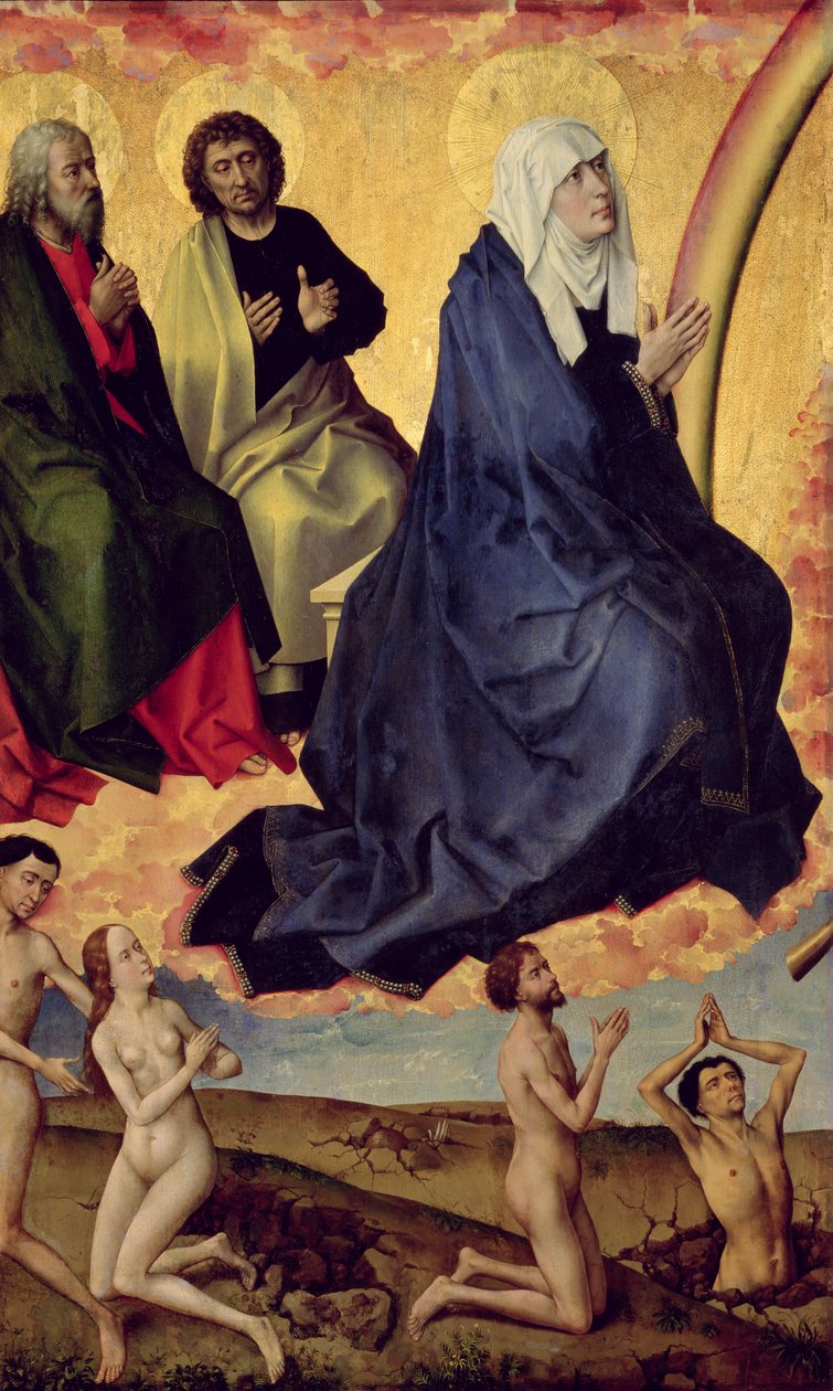 The Virgin Interceding for Mankind (detail from the Last Judgement) by Rogier van der Weyden