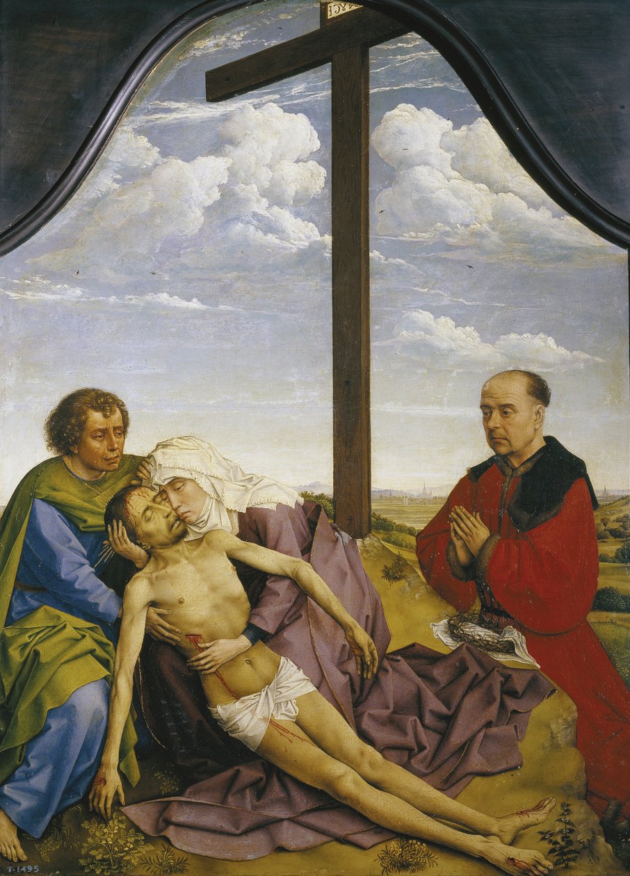 Pietà by Rogier van der Weyden