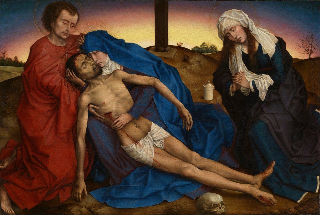 Pieta, c.1441 by Rogier van der Weyden