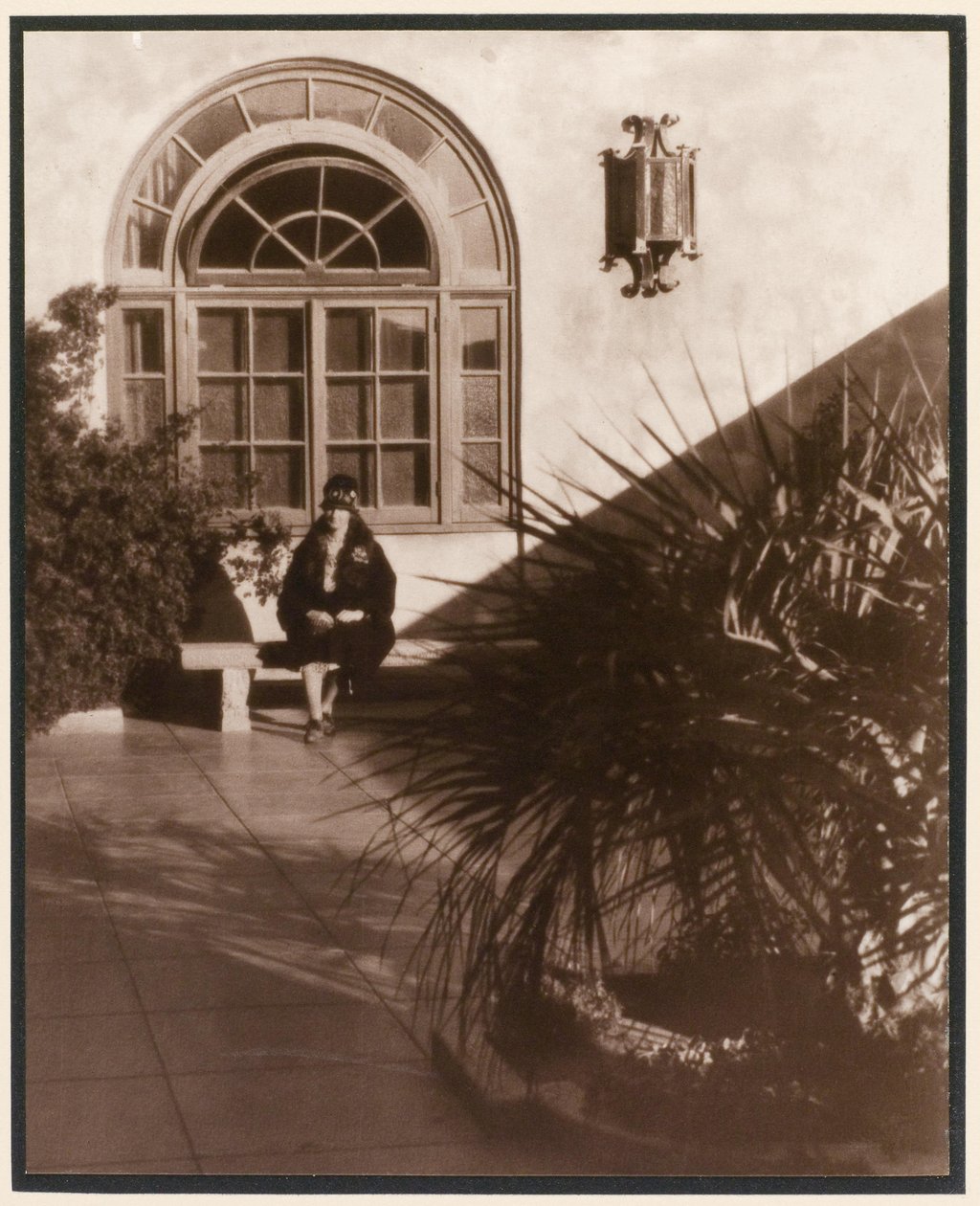 Florence in Patio by Roland Ernest Schneider
