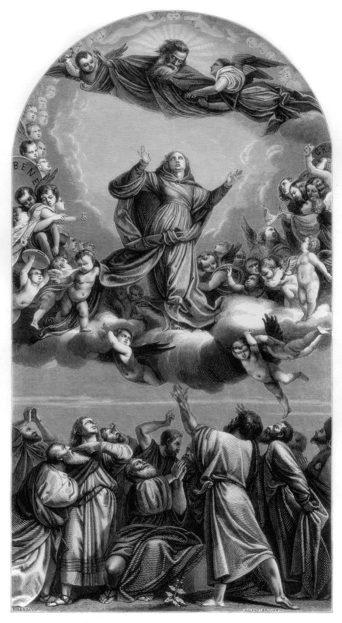 Assumption of the Virgin by Roland Brunier