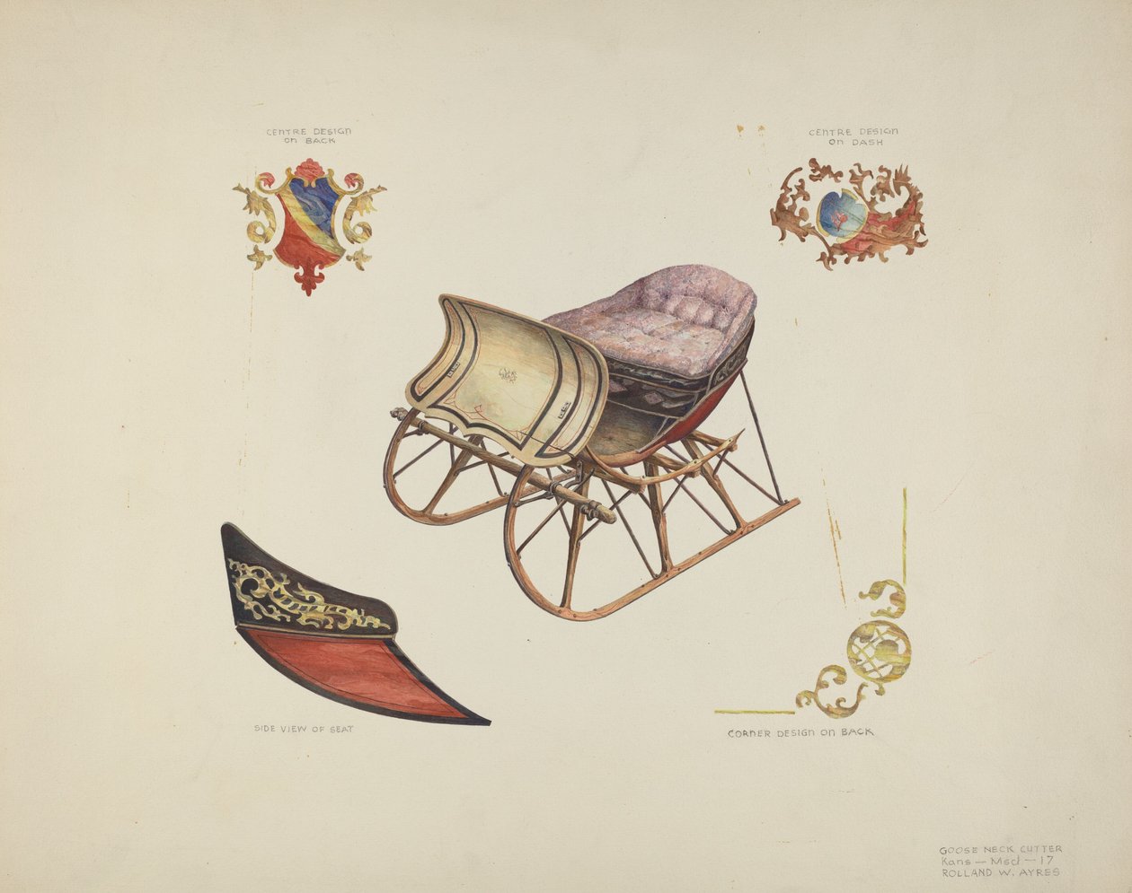Goose Neck Cutter by Rolland Ayres
