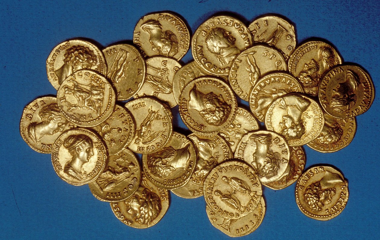 A Hoard of Coins by Roman