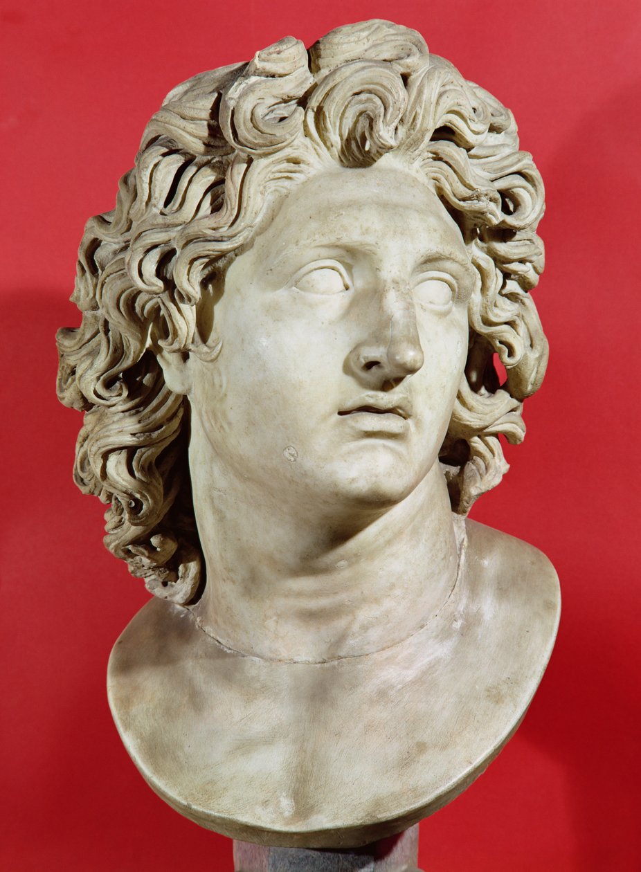 Alexander the Great, Roman copy of Greek original by Roman