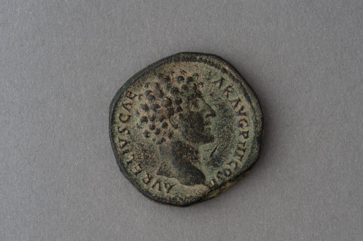 As Coin of Marcus Aurelius by Roman