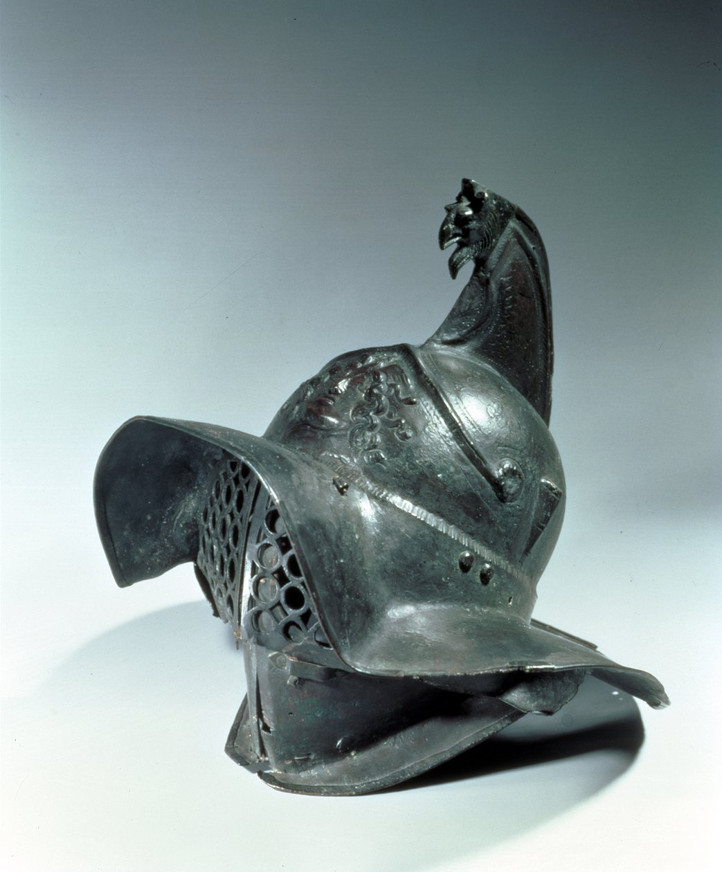 Bronze Helmet of Thracian Gladiator, Roman, 1st Century AD by Roman