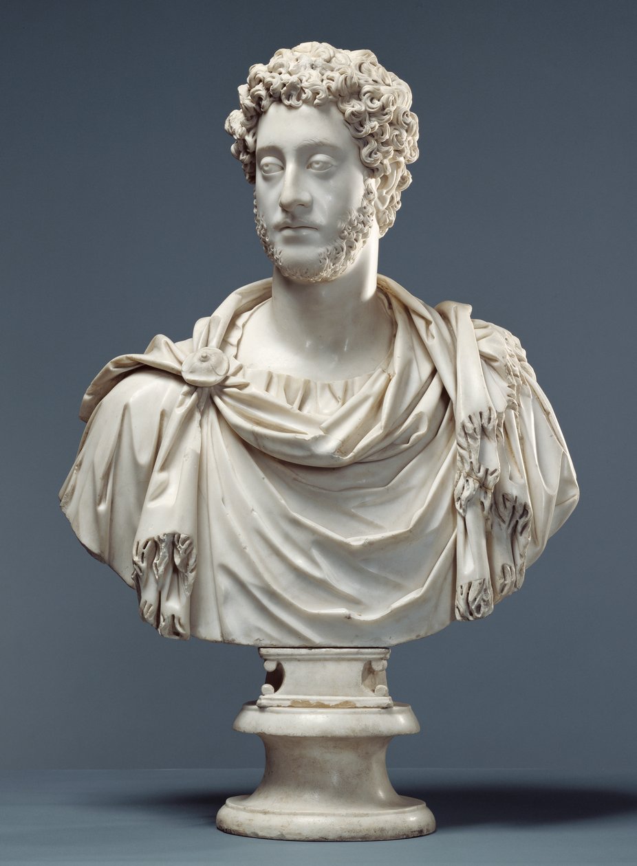 Bust of Emperor Commodus, c. 180-85 AD by Roman