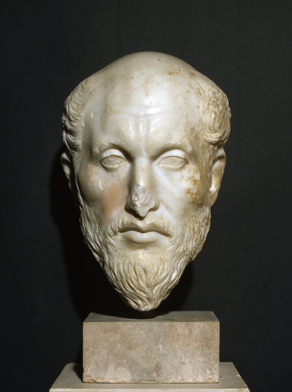 Bust of Plotinus by Roman