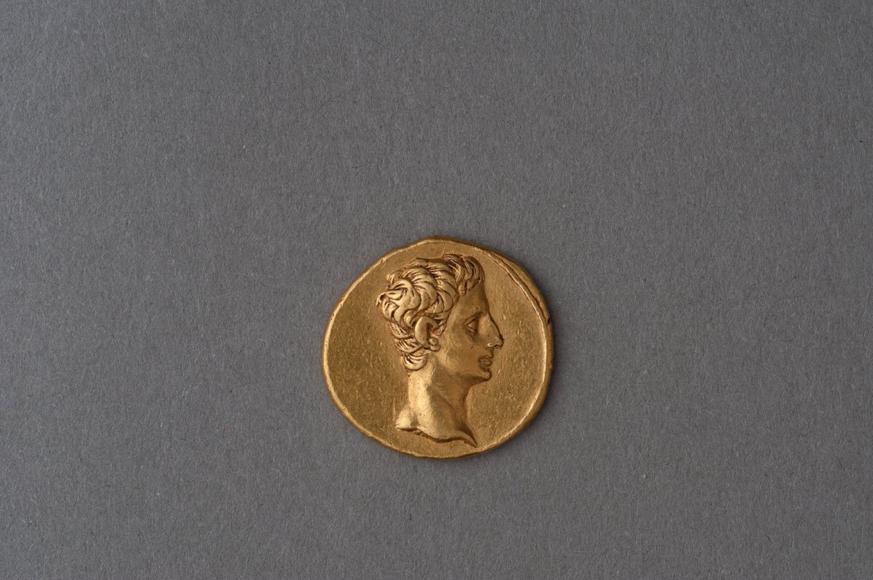 Coin of Augustus by Roman