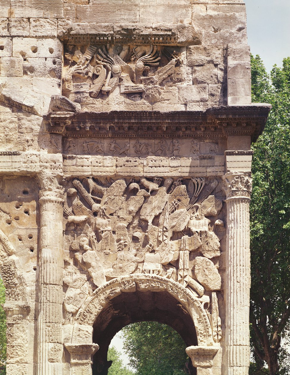Detail of the Combatants from the Right Hand Arch of the Arc de Triomphe by Roman