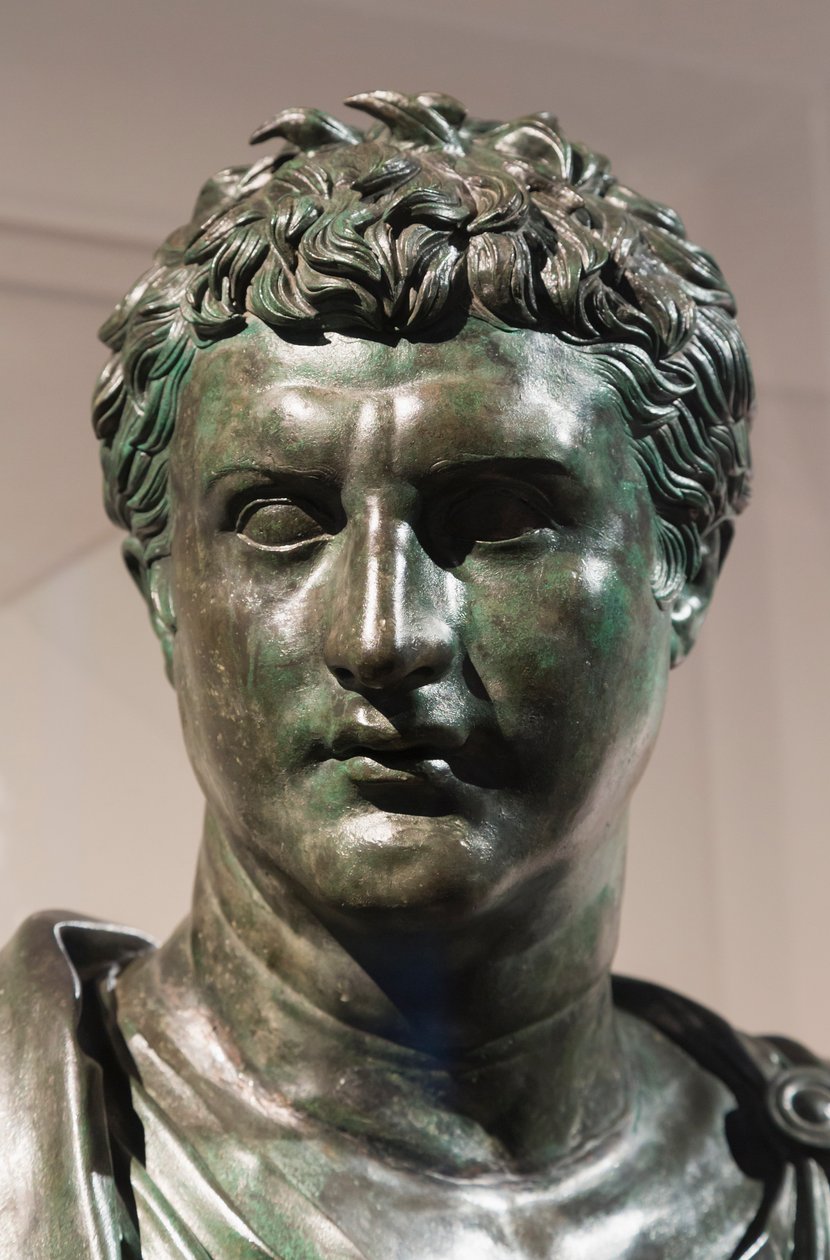 Eumenes II, founder of the Pergamon library, c.50 BC by Roman