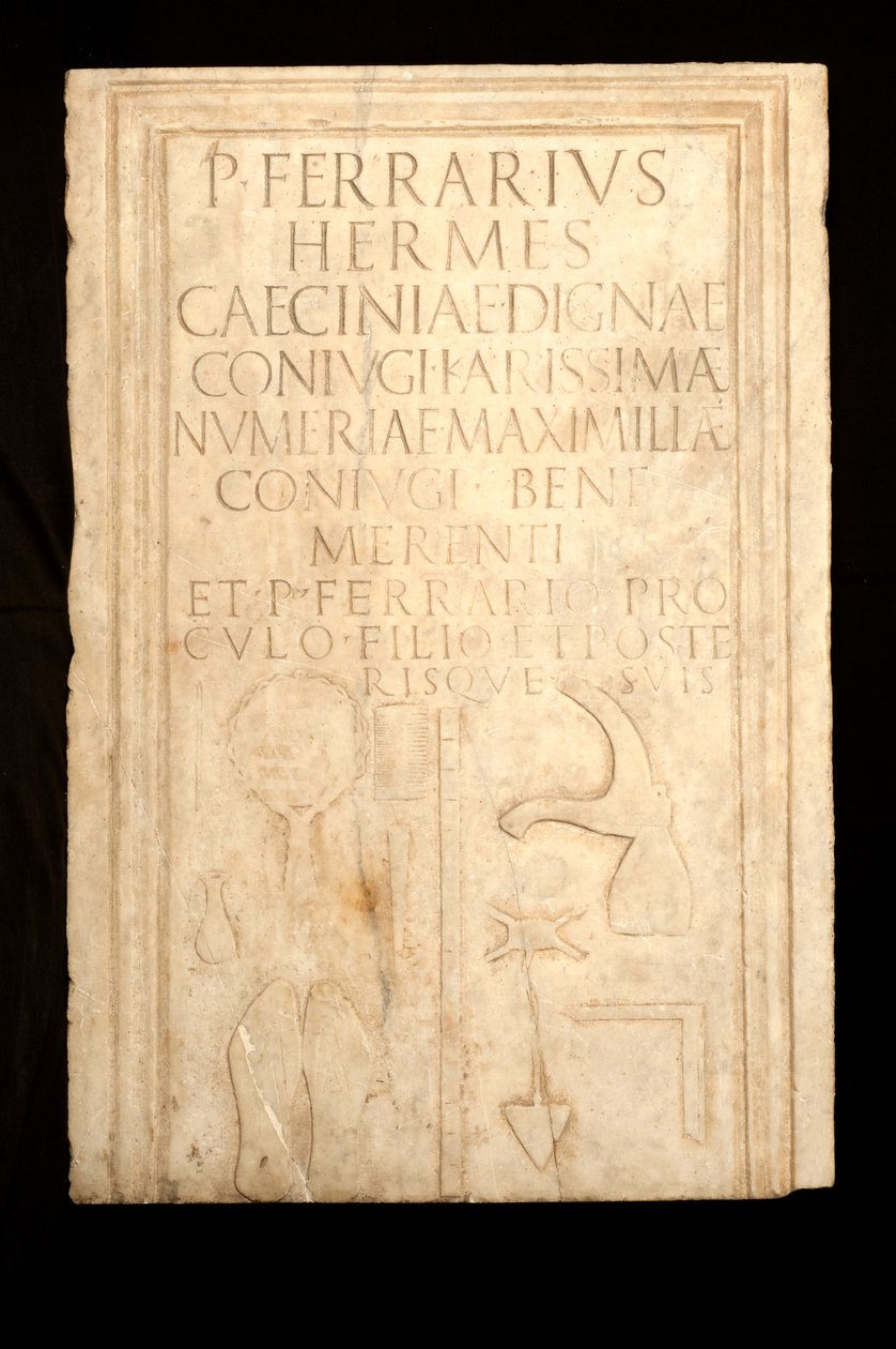 Inscribed Stele by Roman