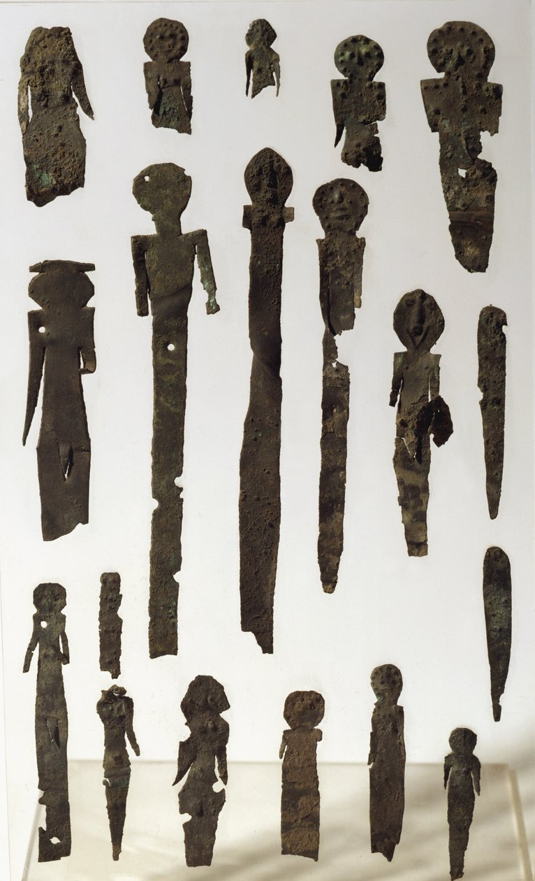 Panel of Figurines, from Lamina by Roman