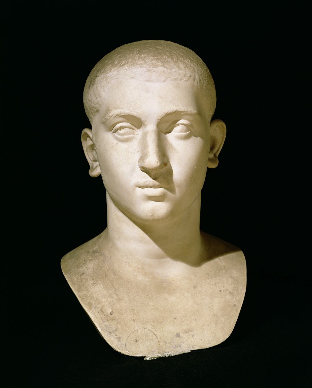 Portrait Bust of Emperor Severus Alexander by Roman