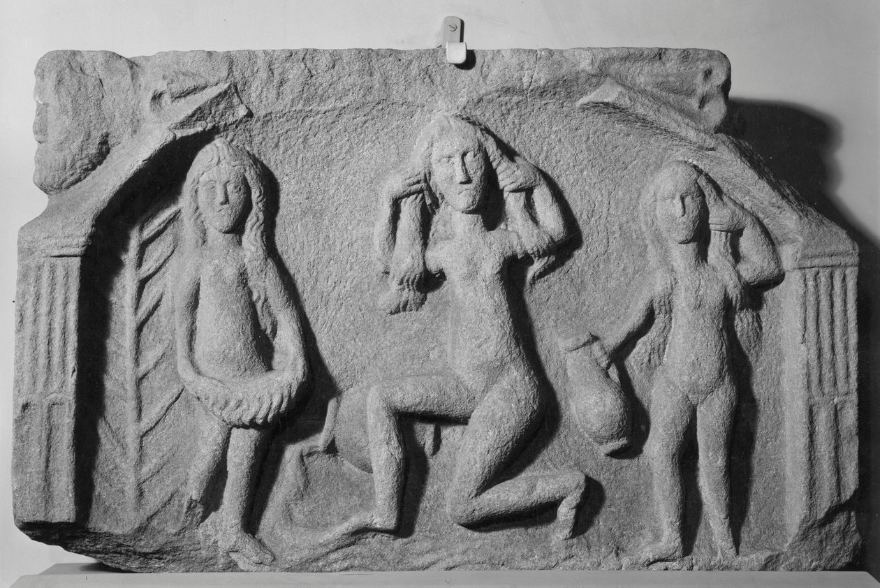 Relief of Venus and Two Nymphs by Roman