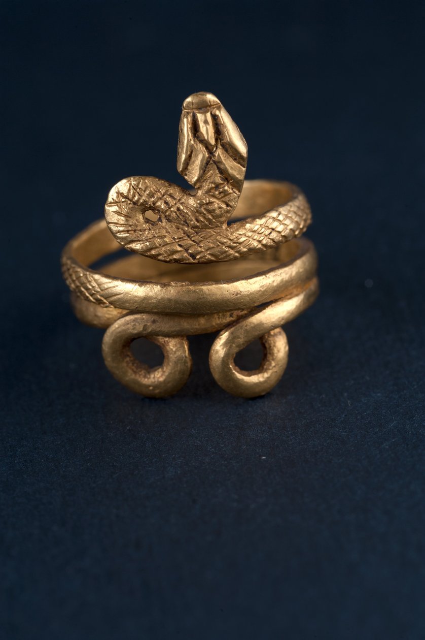 Ring in the form of a snake (gold) by Roman