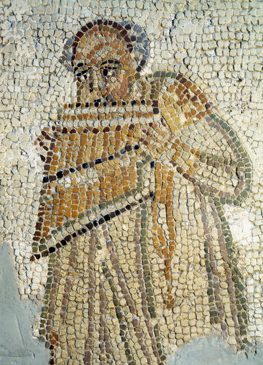 A Pan Flute Player by Roman