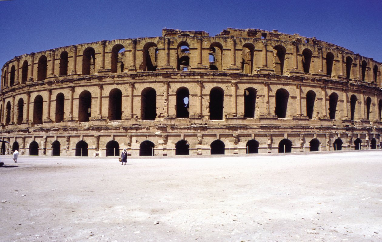 Amphitheatre of El-Djem (Tunisia) by Roman
