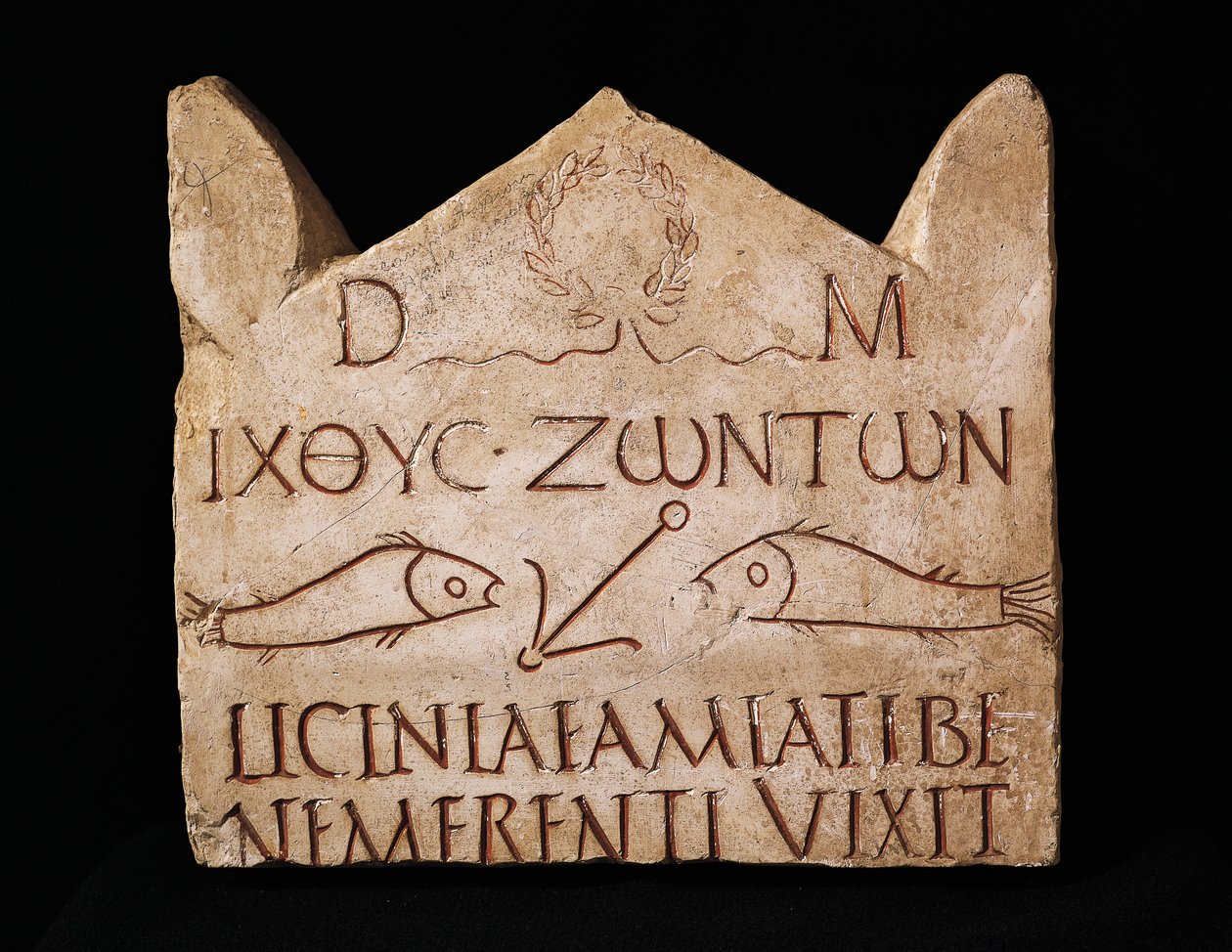 Funeral Stele of Licinia Amias by Roman