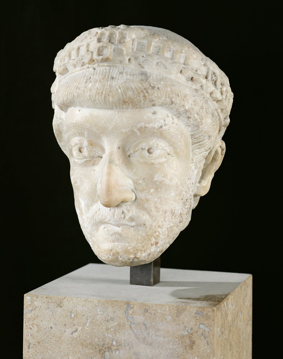 Head of Emperor Theodosius II by Roman