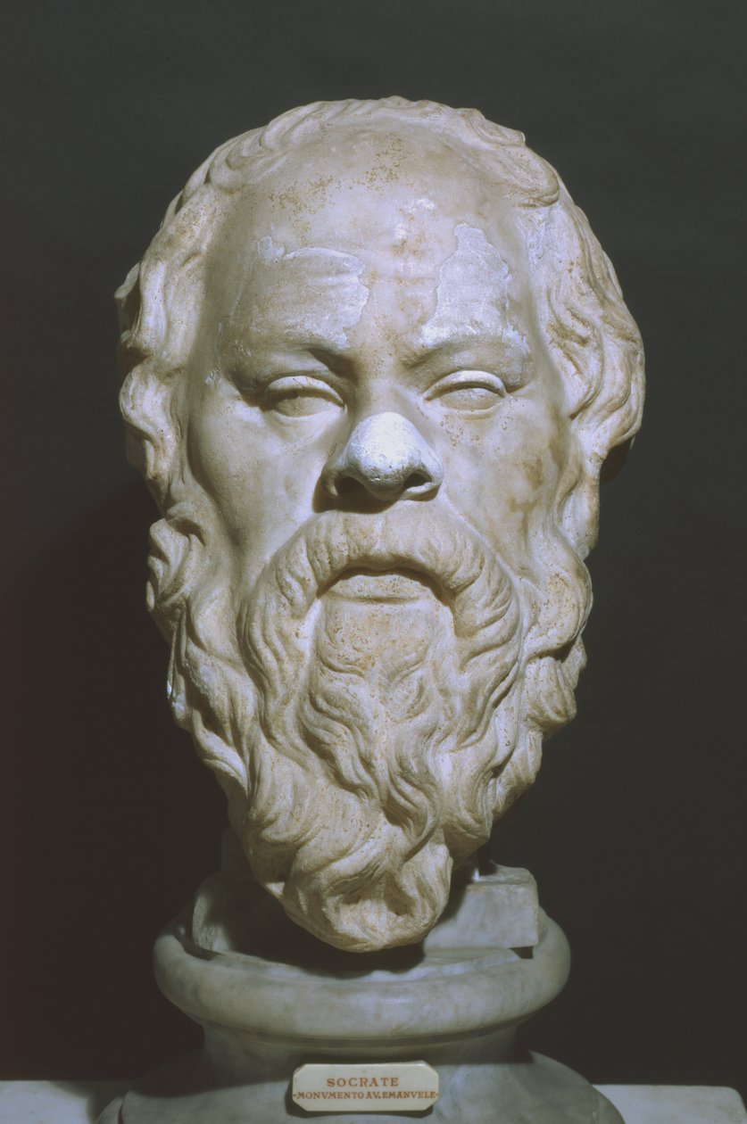 Head of Socrates by Roman