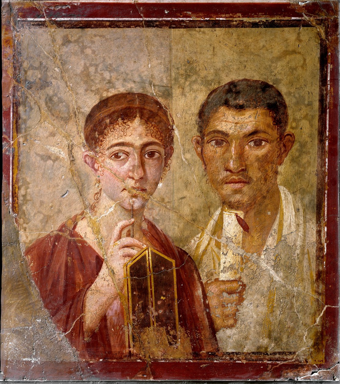 Pasquius Proculus and Wife by Roman