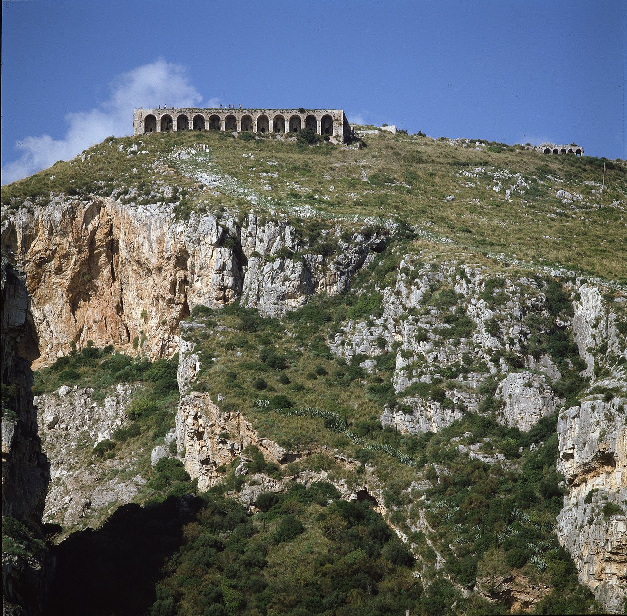View of the temple of Jupiter by Roman