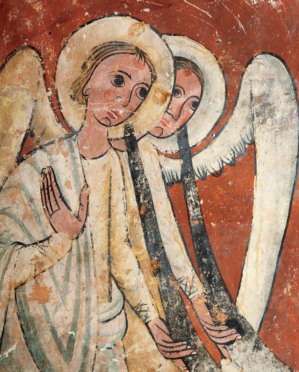 Angels with Great Trumpets during the Final Judgement by Romanesque