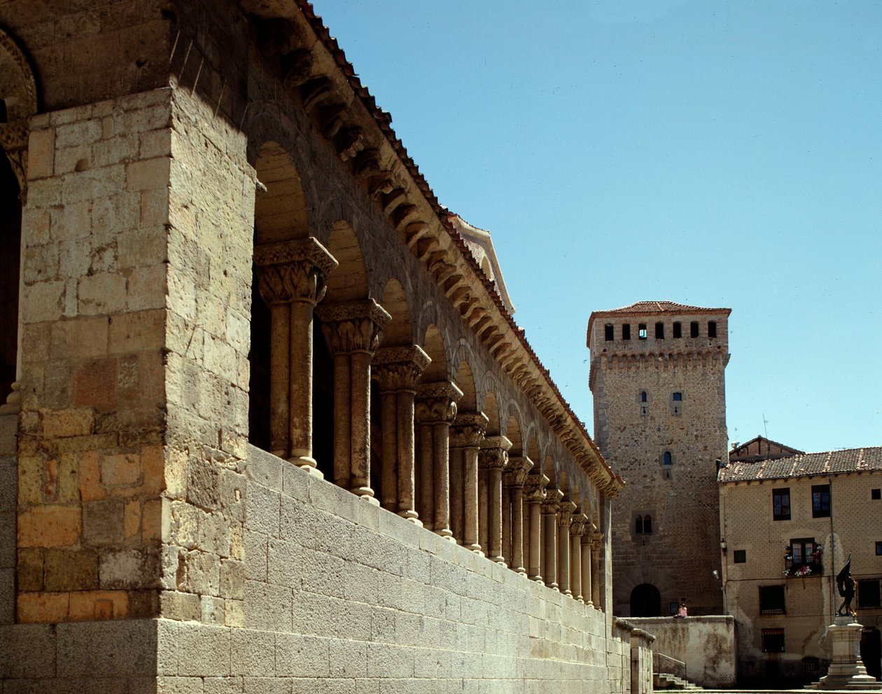View of the Church by Romanesque