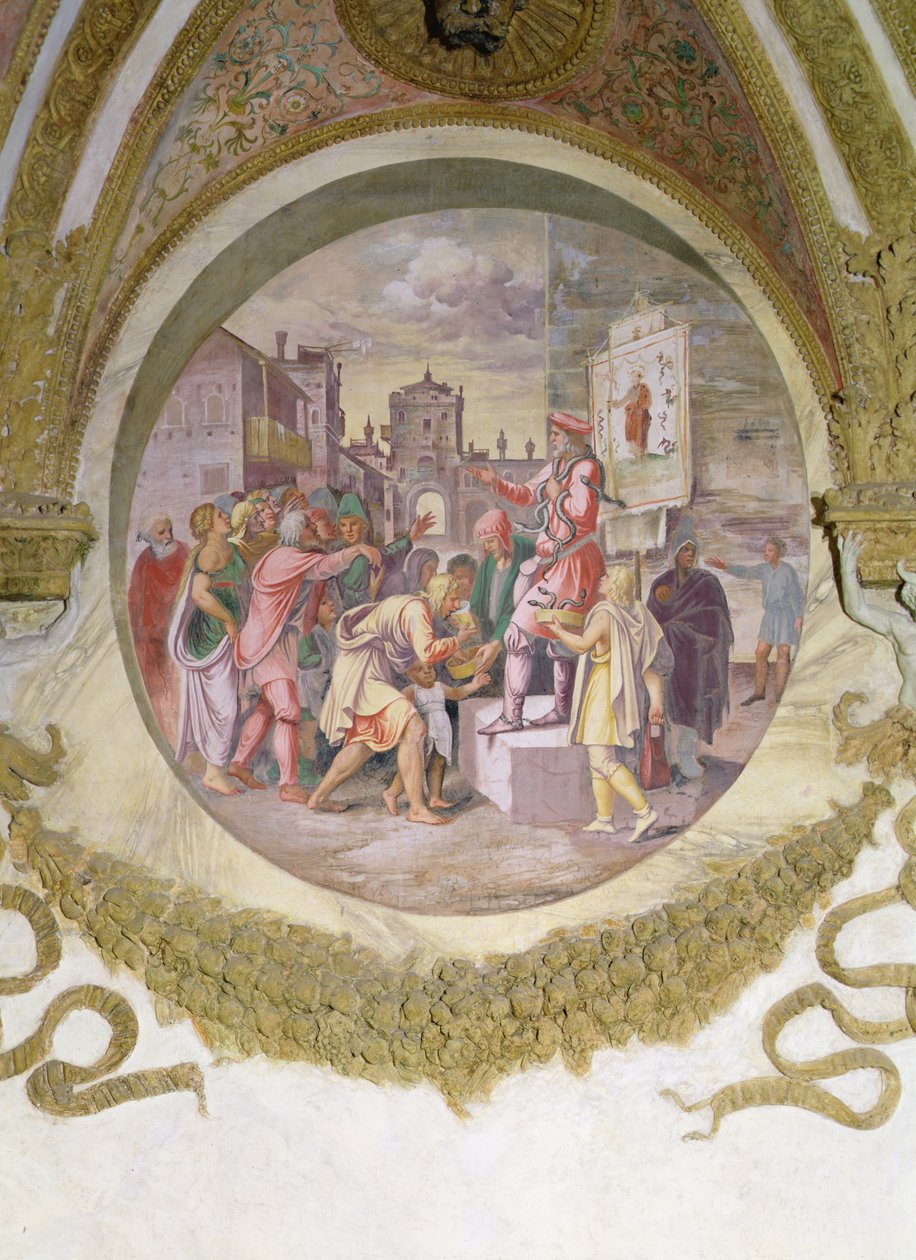 Chamber of the Winds, The Snake Charmer by Romano Giulio