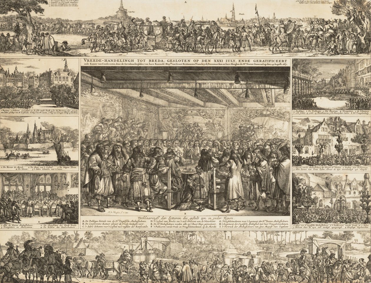 Peace Conference at Breda by Romeyn de Hooghe