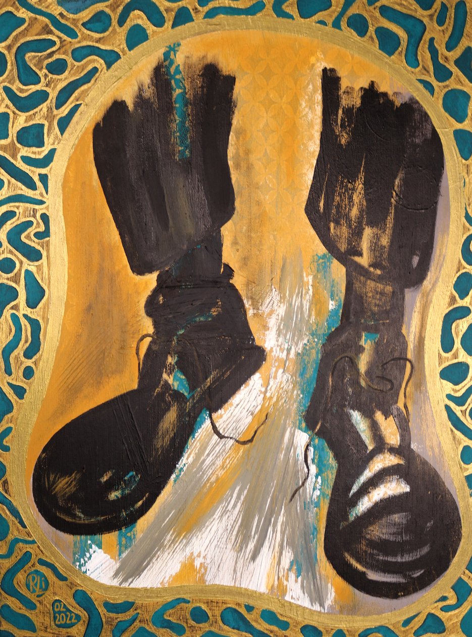 Charlie Chaplin - The Shoes by RosaLi