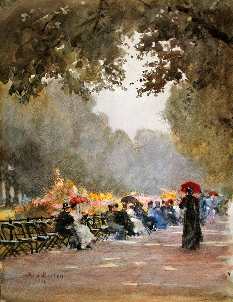 The Row in the Morning by Rose Maynard Barton