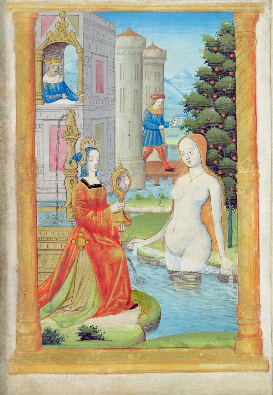 Bathsheba Bathing by Rouen School