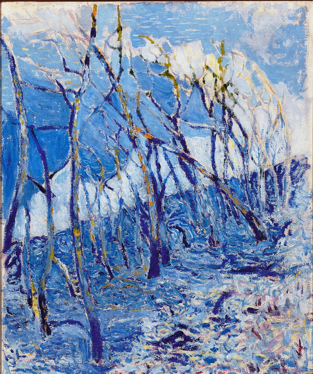 Landscape or Chestnut Forest by Rubaldo Merello