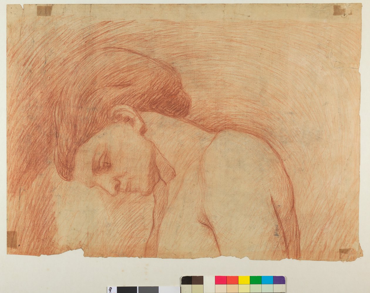 Portrait of His Wife by Rubaldo Merello