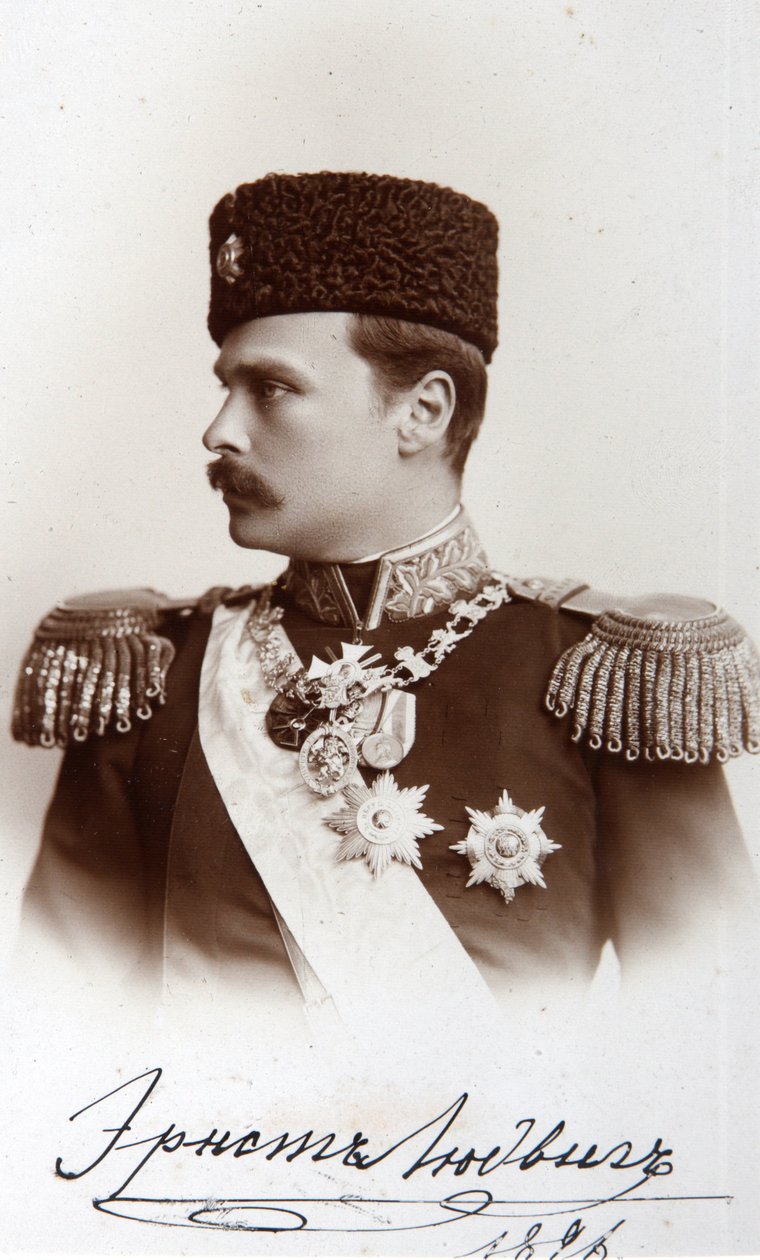 Ernest Louis I Grand Duke of Hesse and by Rhine by Russian Photographer