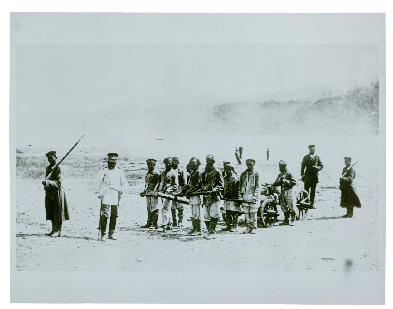 Prisoners in Siberia, 1897 by Russian Photographer