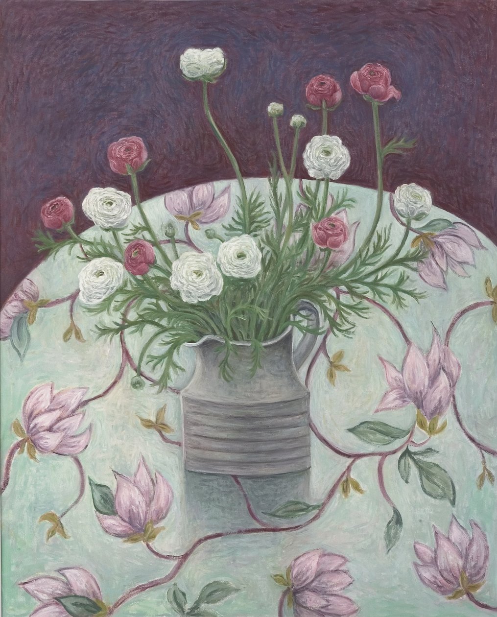 Flowers on Flowers, 2003 by Ruth Addinall