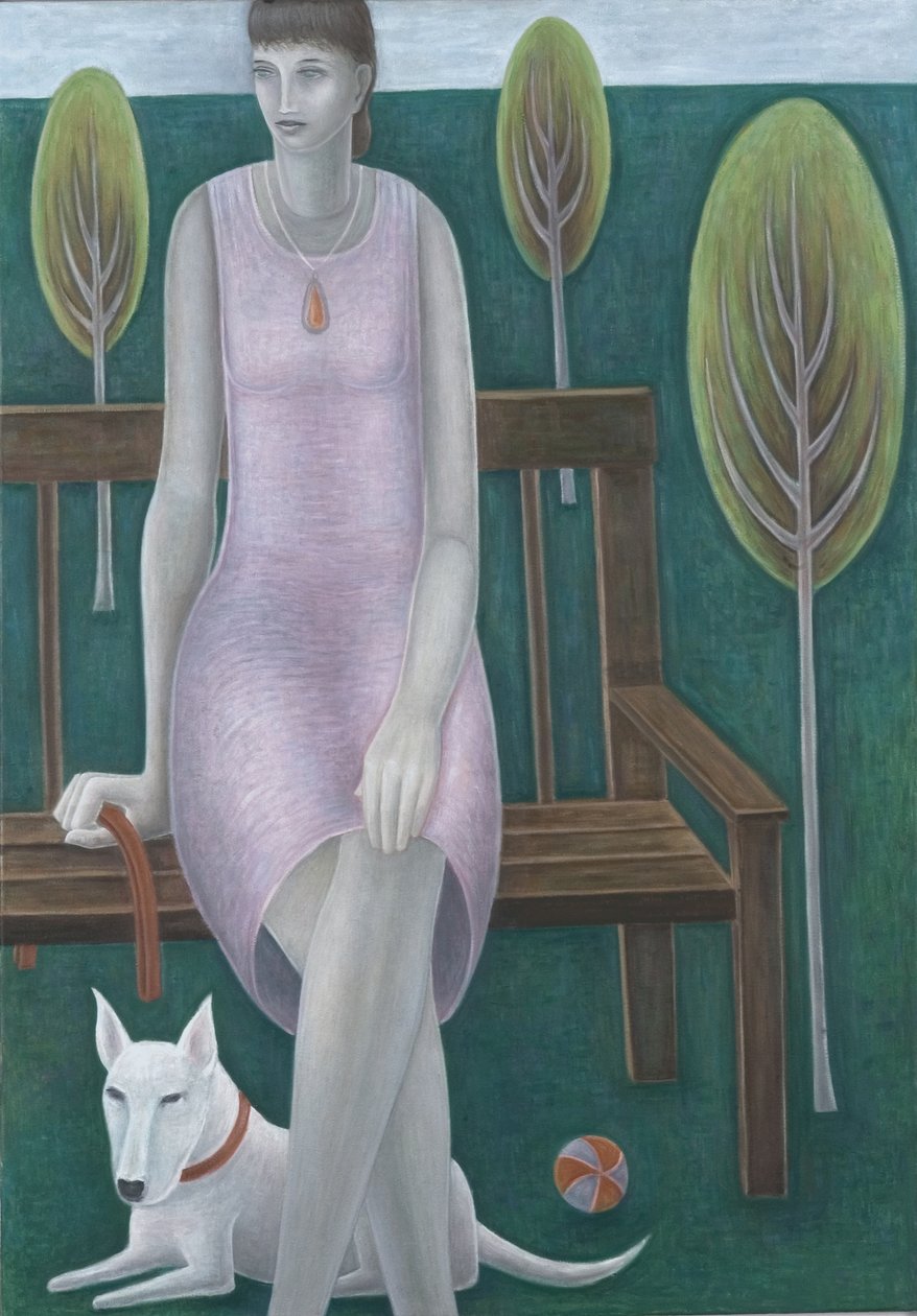 Woman in Park, 2006 by Ruth Addinall