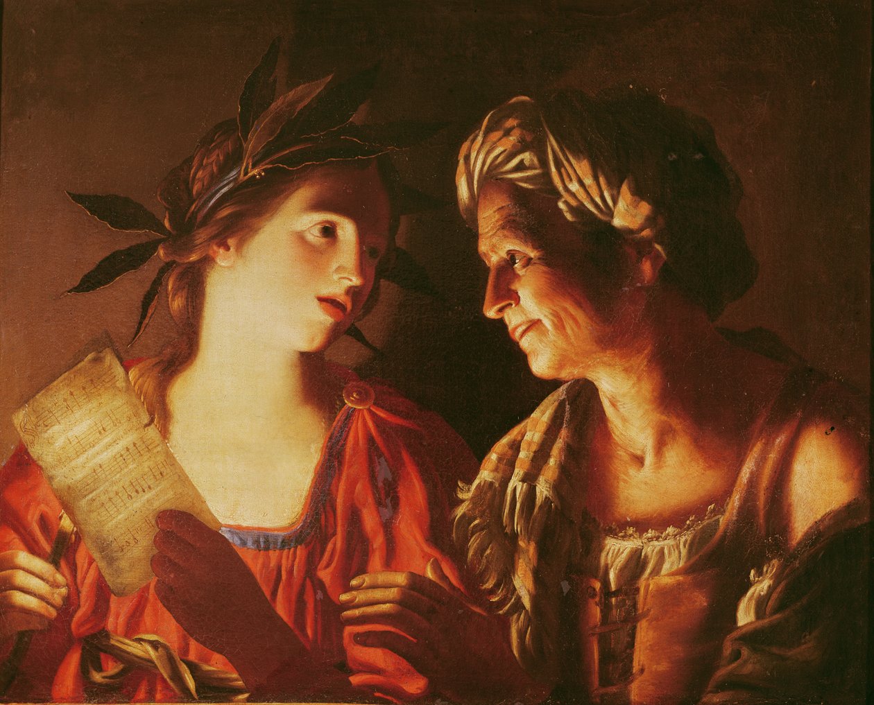 Two Singers by Rutilio Manetti